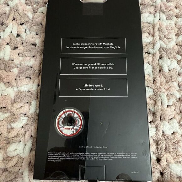 Kate Spade Protective Magsafe Case iPhone 15 Pro Max Leopard Animal Print New - Picture 6 of 6